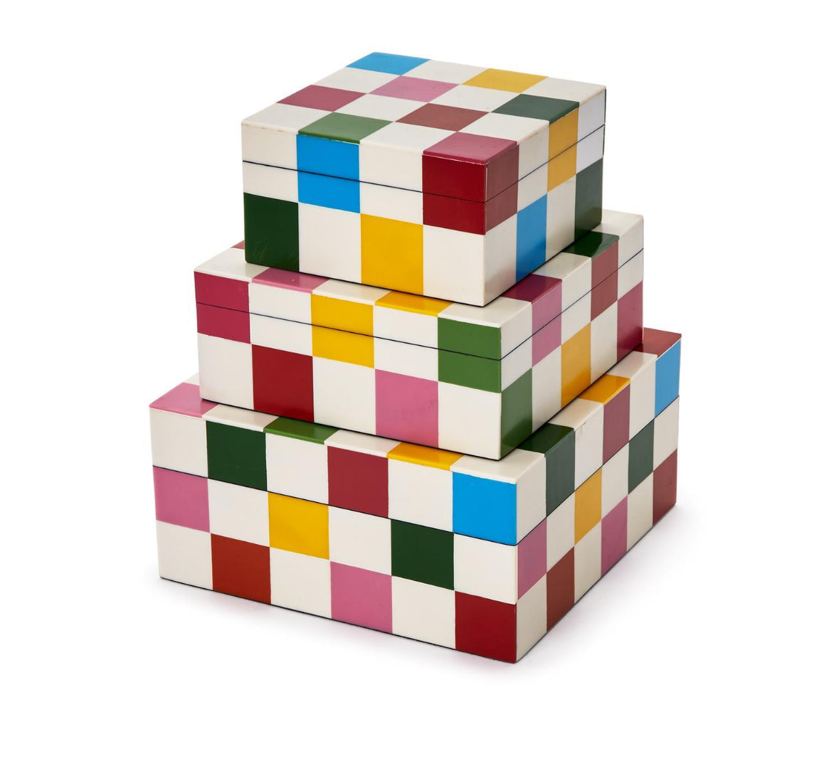 Two's Company - Colorblock Boxes
