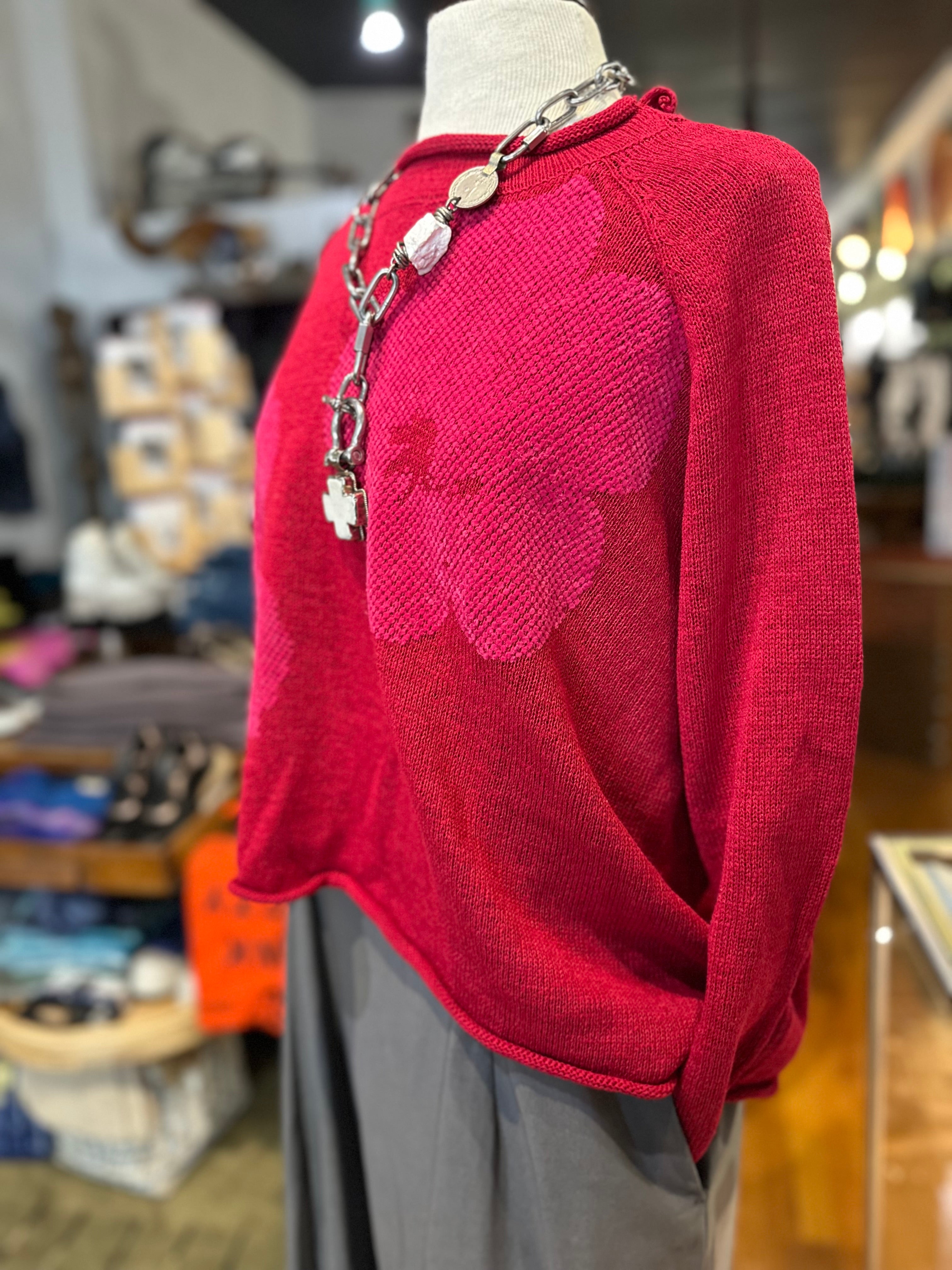 Rundholz Black Label - Rose Lotus Flock Pullover