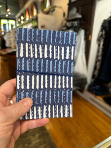 Two's Company - Indigo Block Print Notebook