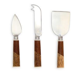 Two's Company - Bi-color Cheese Knives