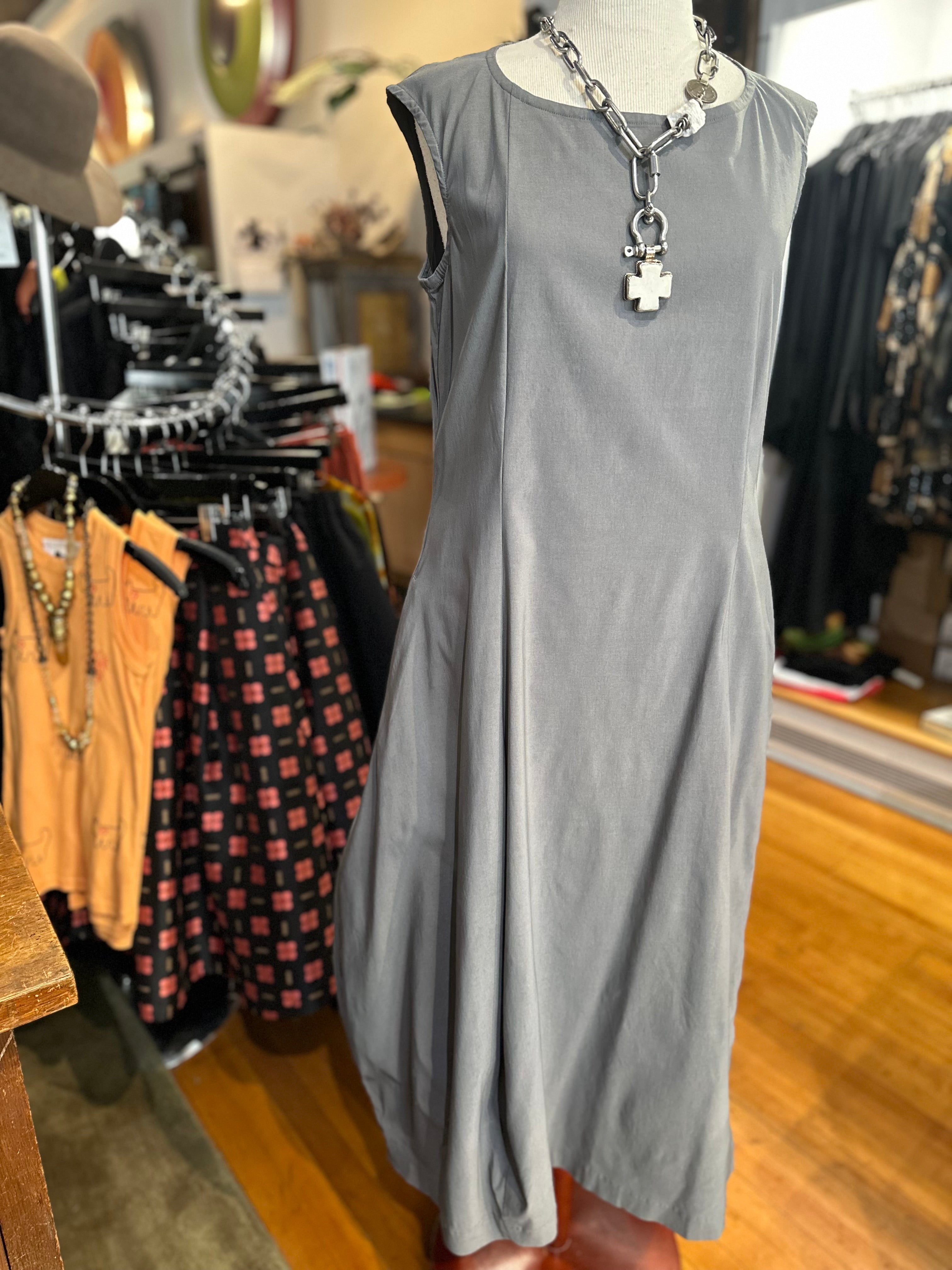 Rundholz Black Label - Dark Grey Lantern Dress