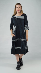 Rundholz Black Label - Black Print Fish Dress