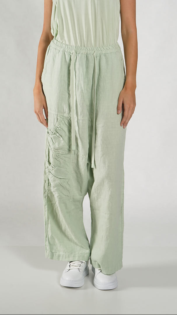 Rundholz Black Label - Lime Linen Full Pant – Circles Champaign