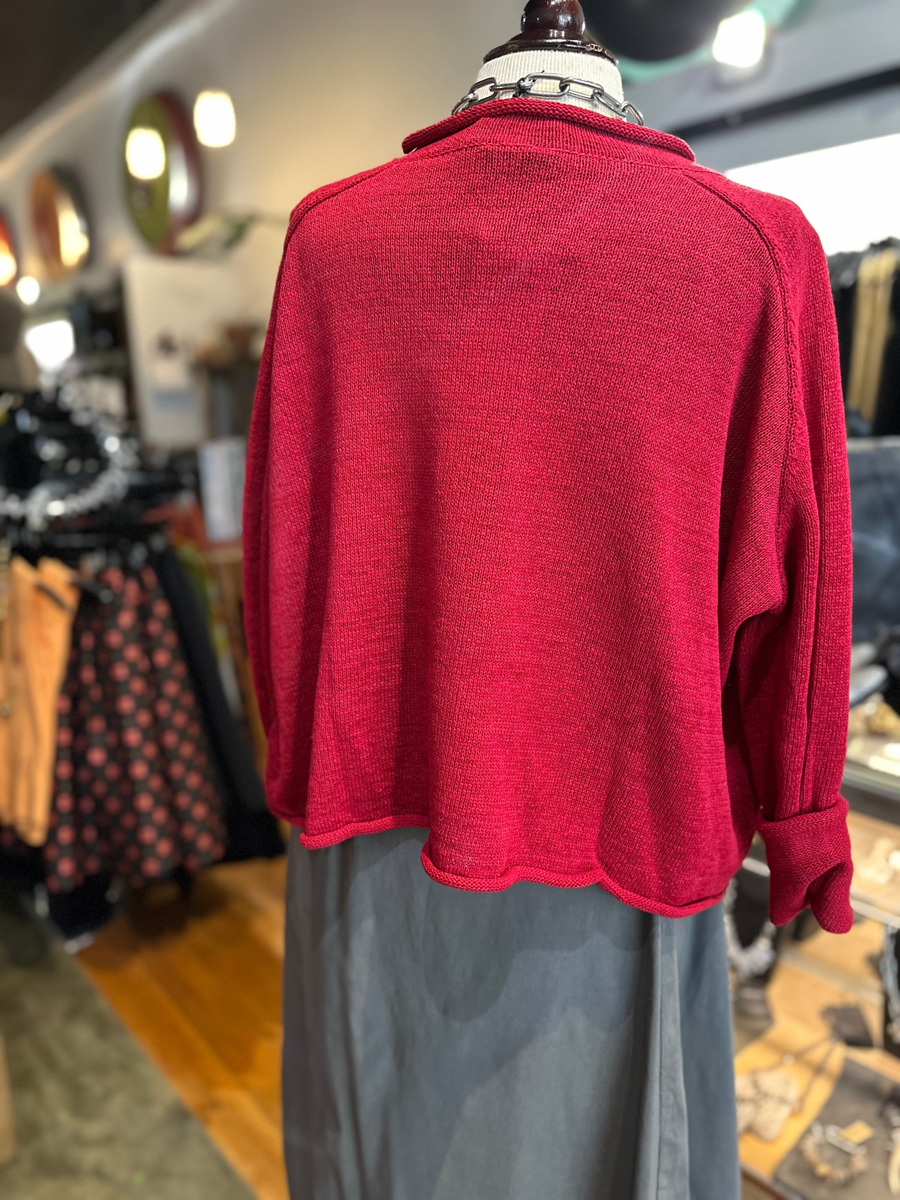 Rundholz Black Label - Rose Lotus Flock Pullover