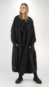 Rundholz Black Label - Black Fray Long Coat