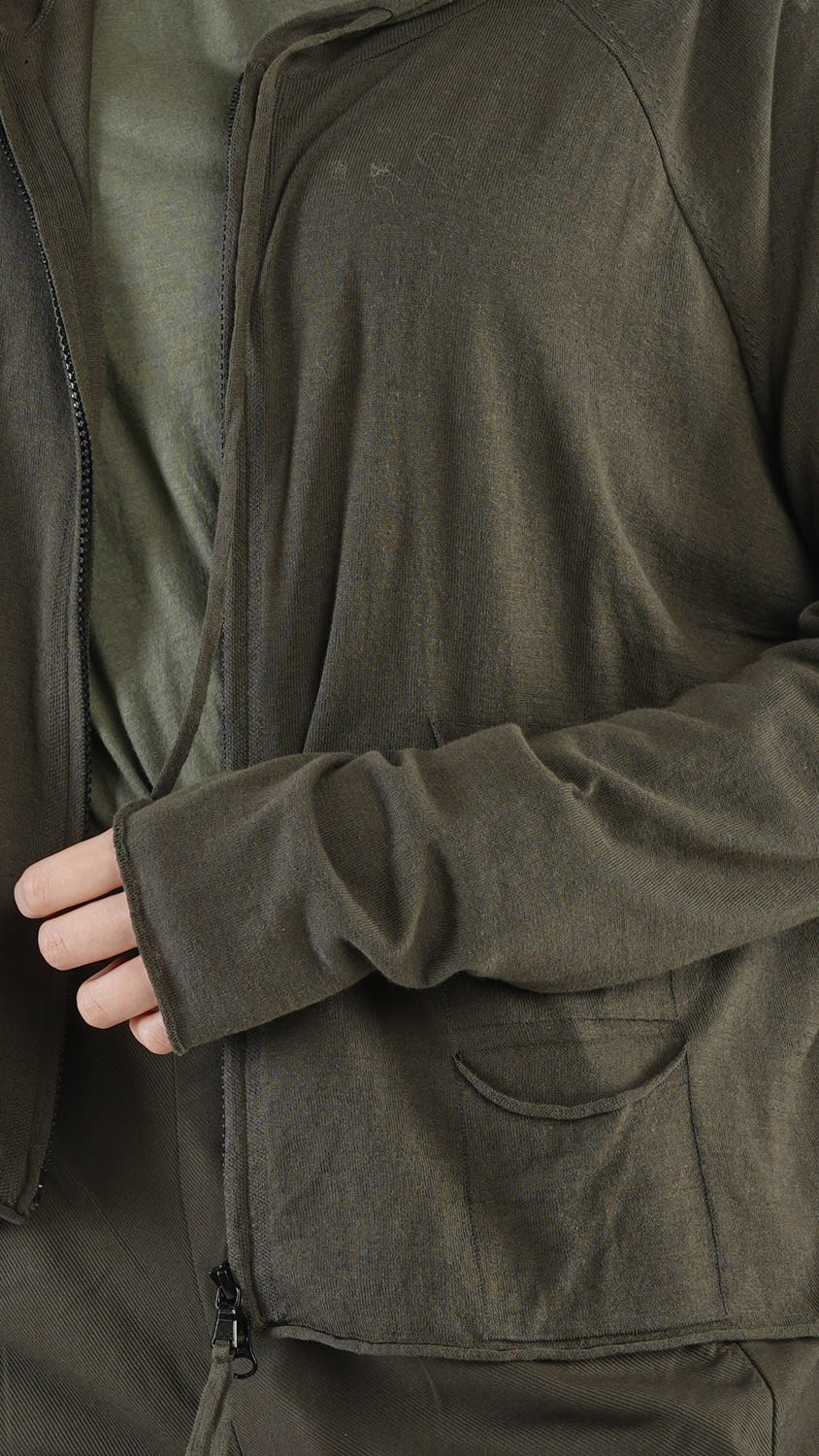 Rundholz Black Label - Jungle Jacquard Hoodie