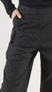 Rundholz Black Label - Black Shiny Print Pant