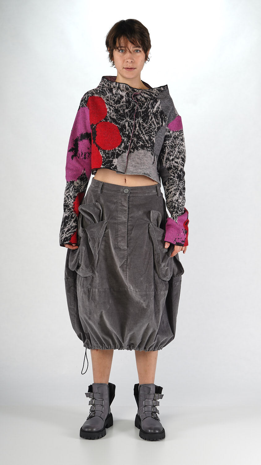 Rundholz Black Label - Multicolor Crop Cardigan