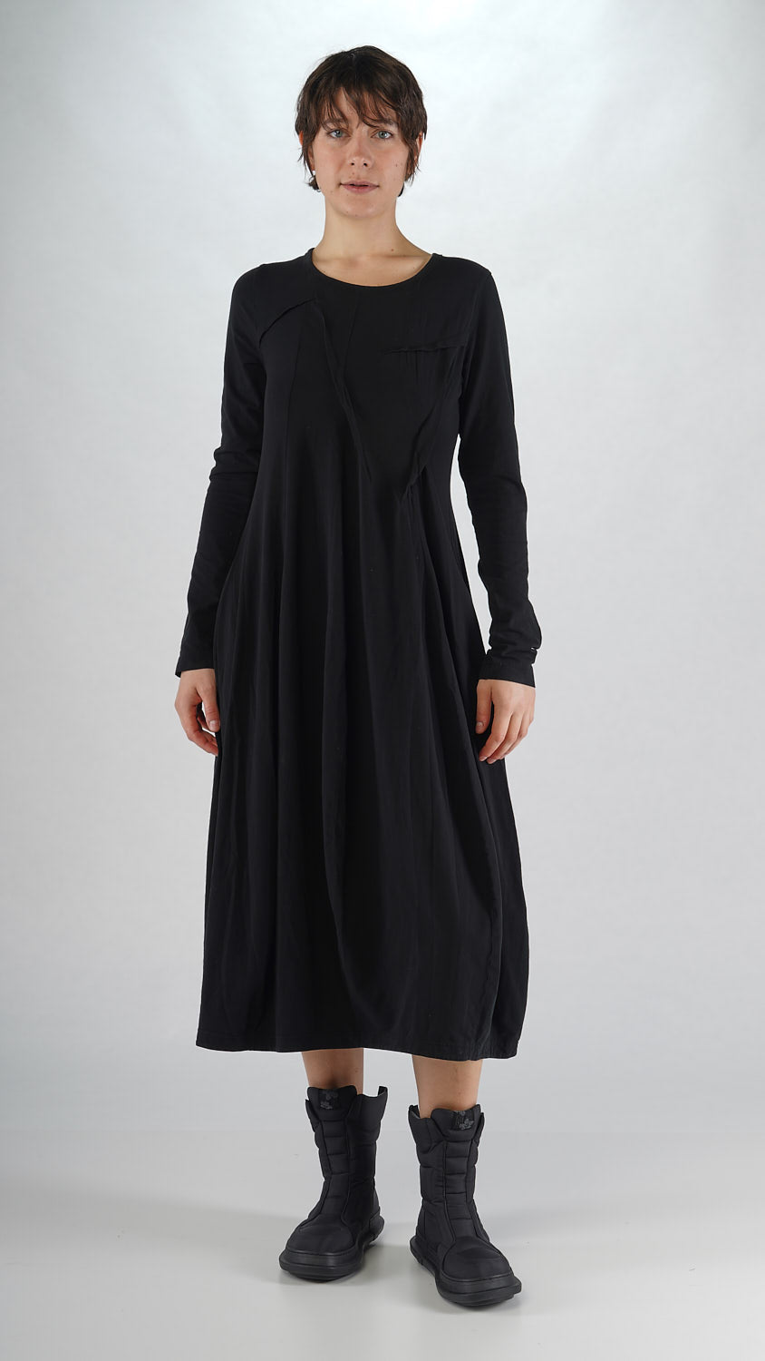 Rundholz Black Label - Black Seamed Dress