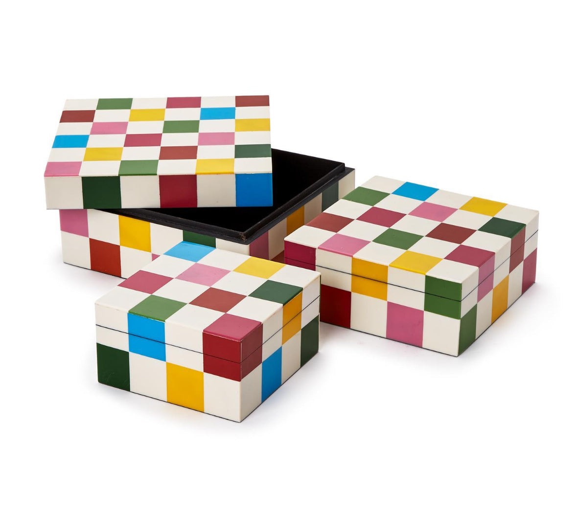 Two's Company - Colorblock Boxes