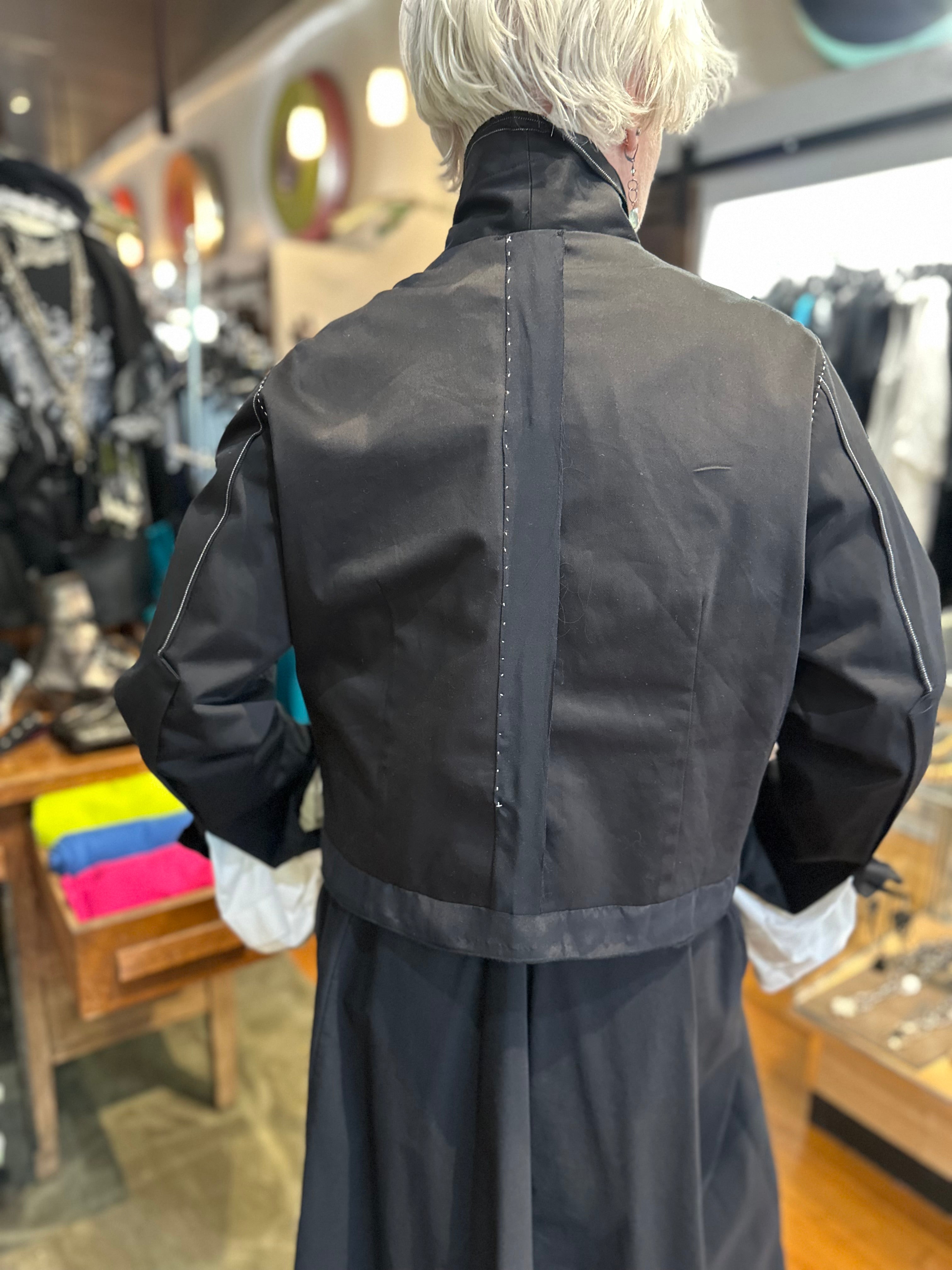 Umit Unal - Short Linen Coat
