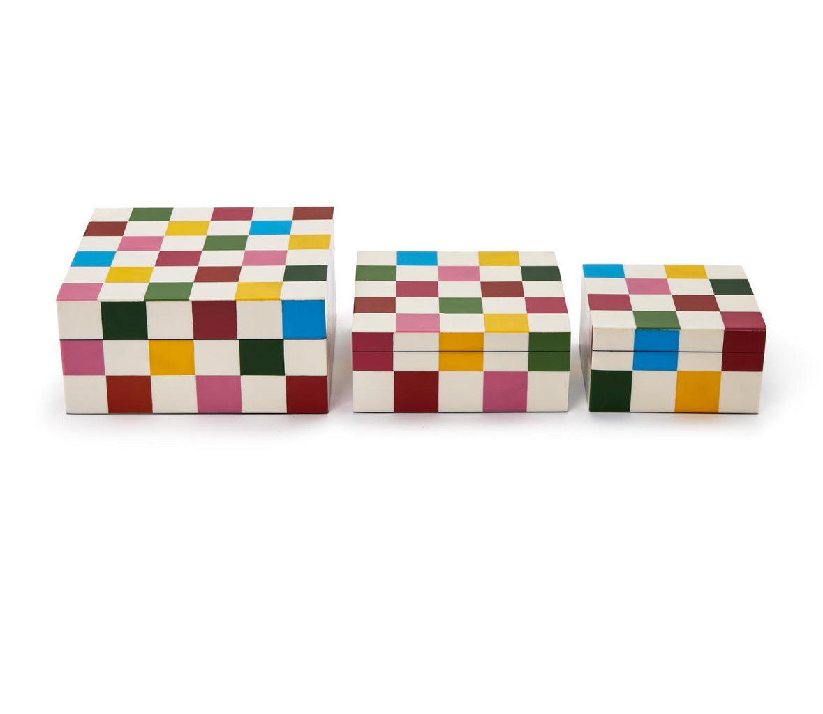 Two's Company - Colorblock Boxes