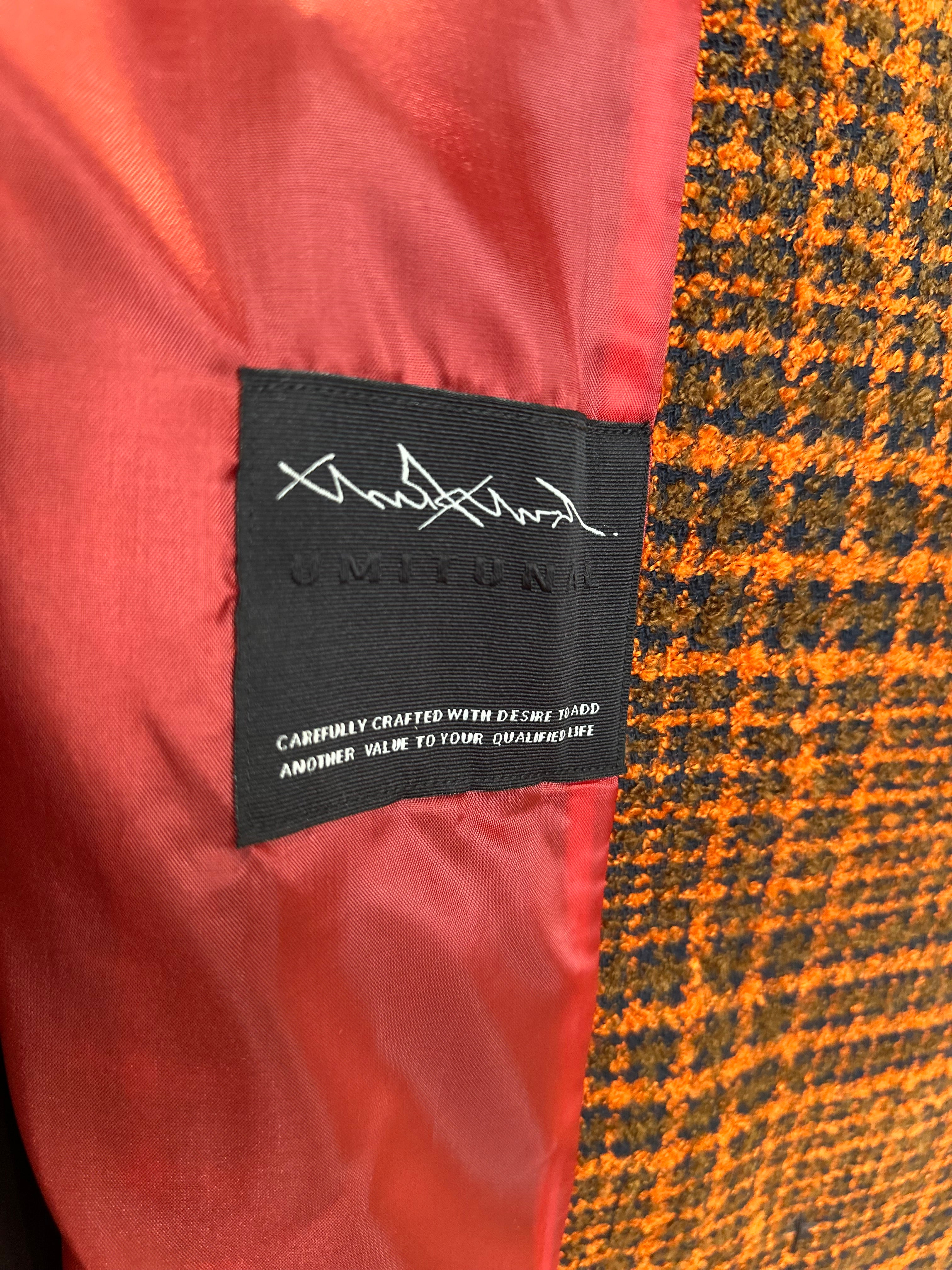 Umit Unal - Long Plaid Coat A64