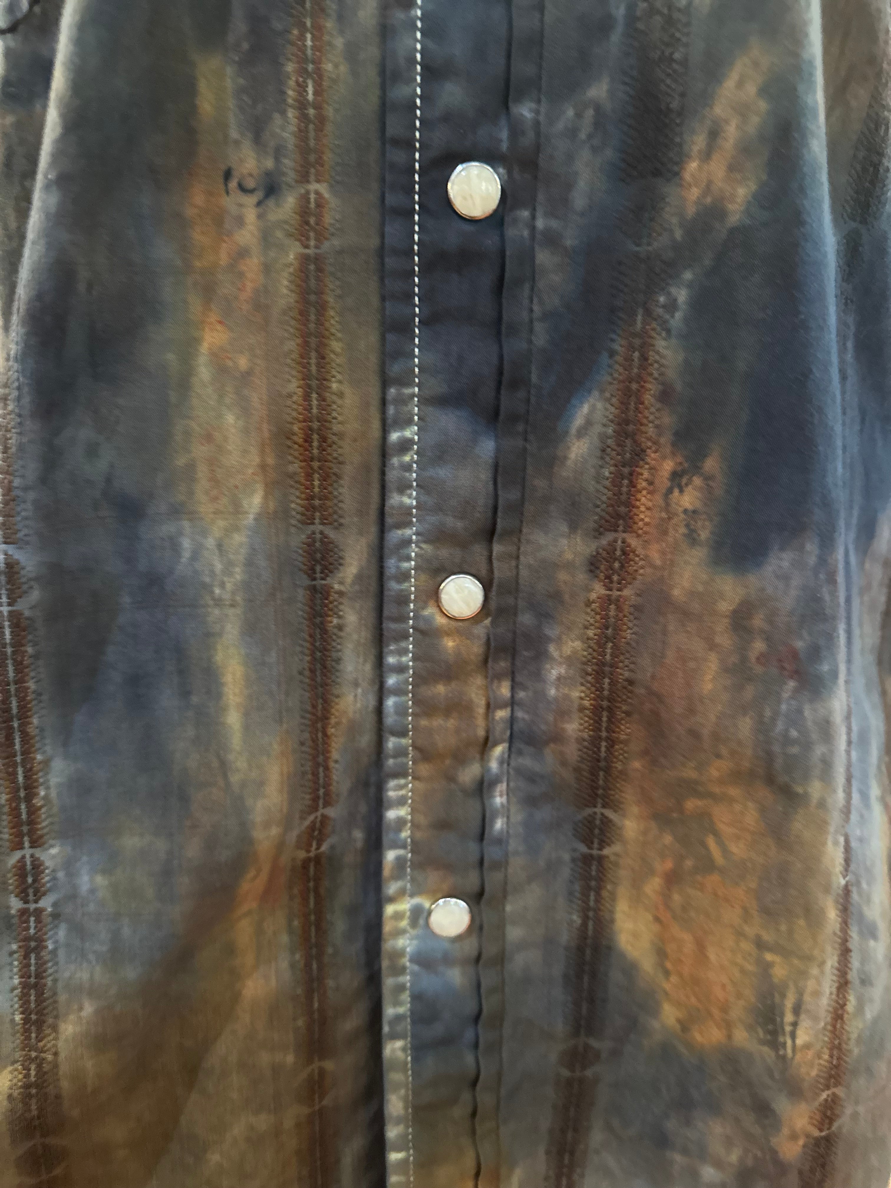 Galadriel Mattei - Black Gold Western Shirt