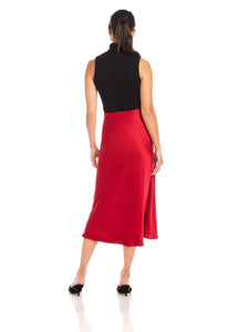 Fifteen Twenty - Brielle Midi Skirt Cherry