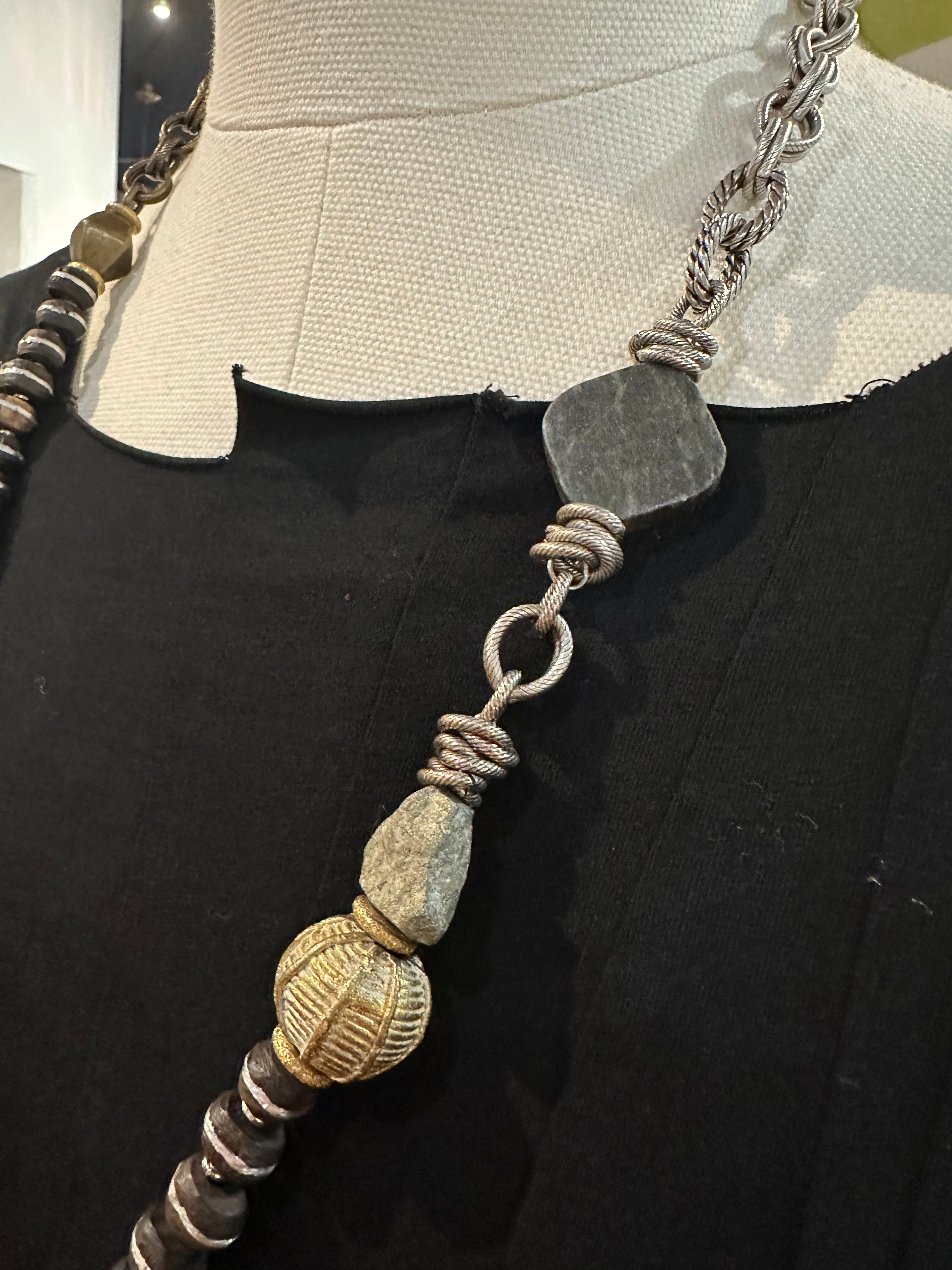 Mya Lambrecht - Money Belt Ring Necklace