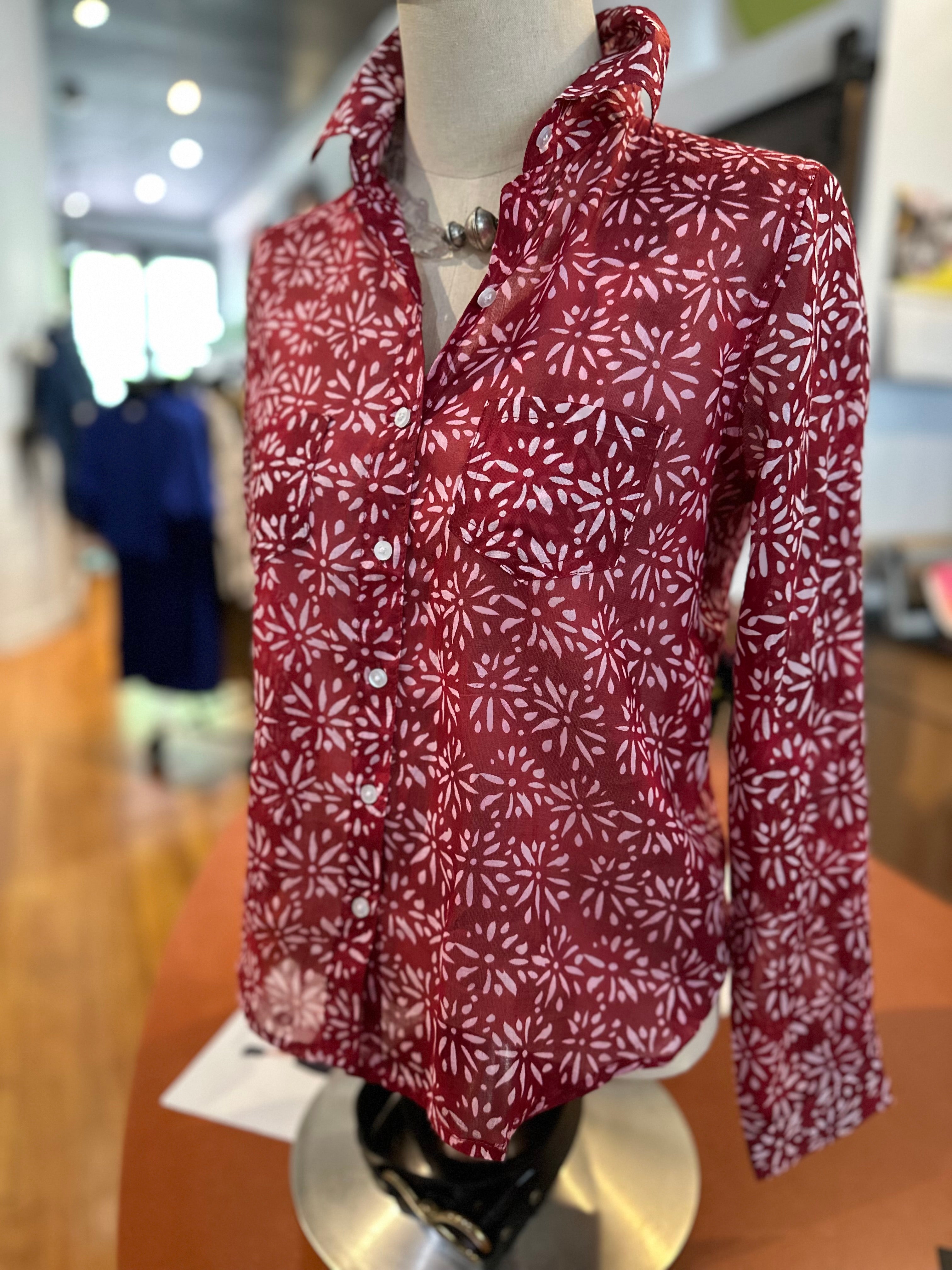 Terre Rouge - Red Petal Batik