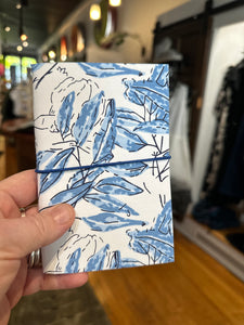 Two's Company - Indigo Block Print Notebook