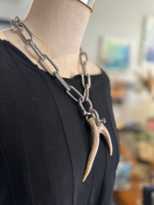 Mya Lambrecht - Double Point Antler Necklace