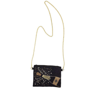 Two's Company - Who loves Bubbly? Beaded Bag