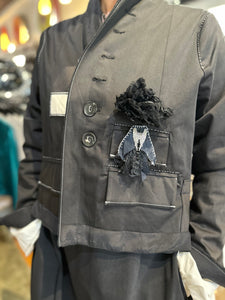 Umit Unal - Short Linen Coat