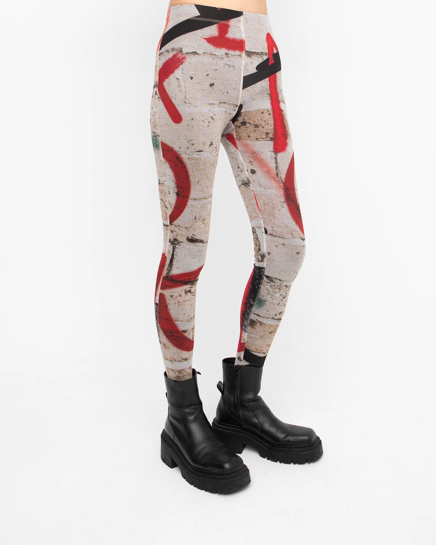 Ozai N KU - Graffiti Sheer legging