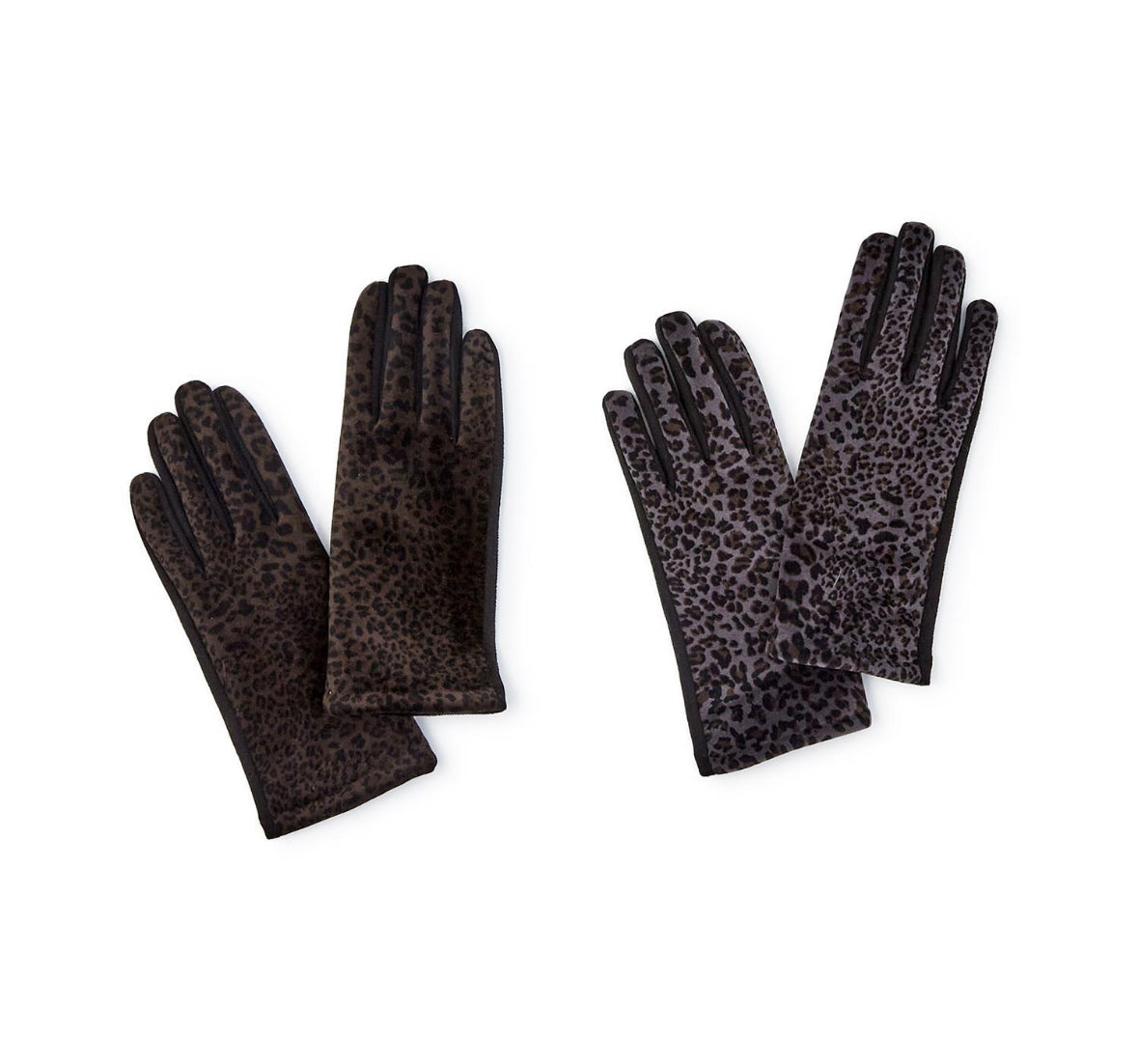 Two's Company - Leopard Print Gloves