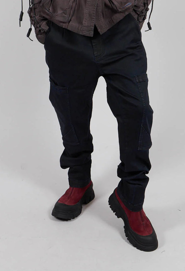 Rundholz Dip - Flamingo Dark Denim Trouser