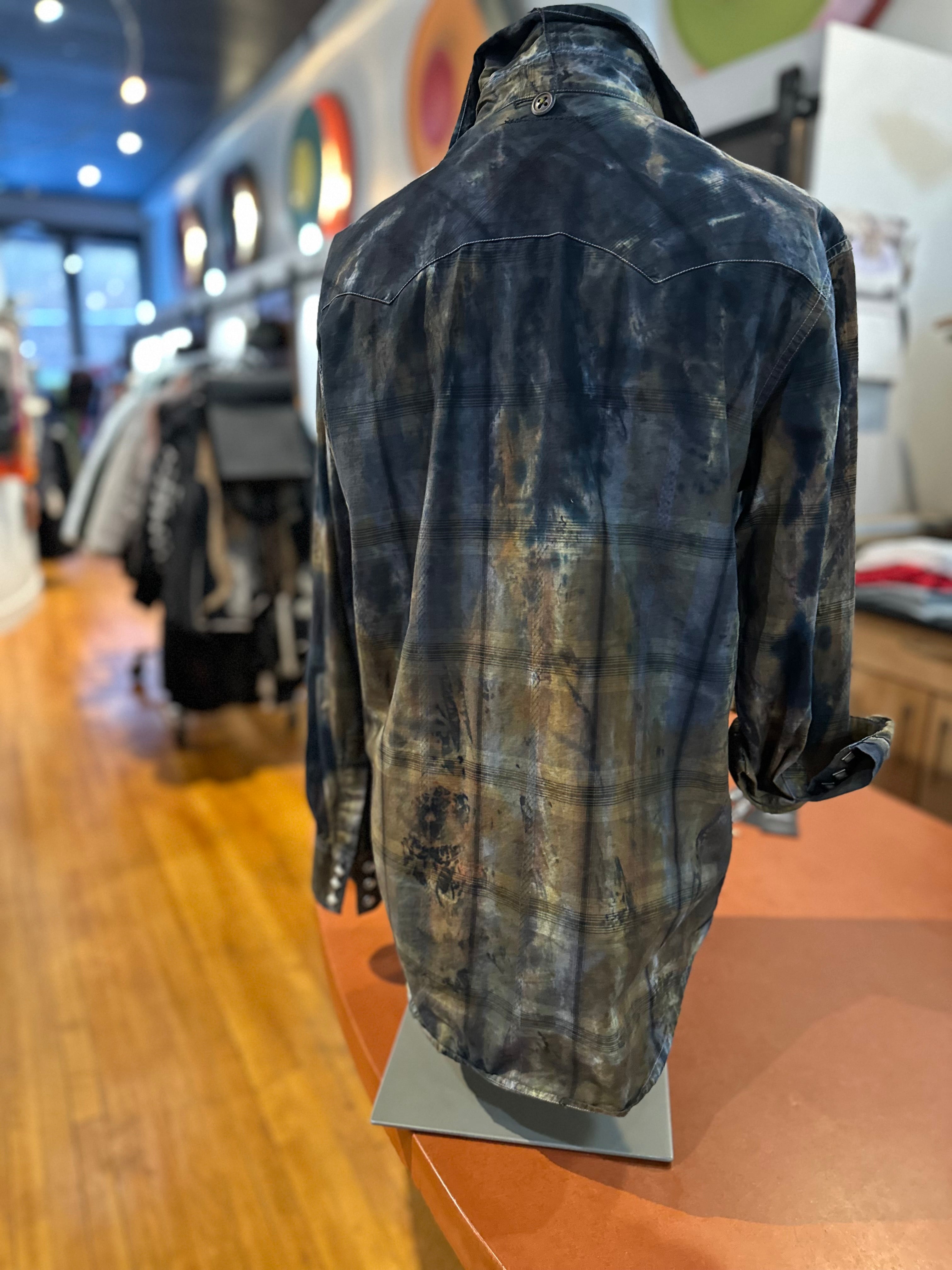 Galadriel Mattei - Black Gold Western Shirt