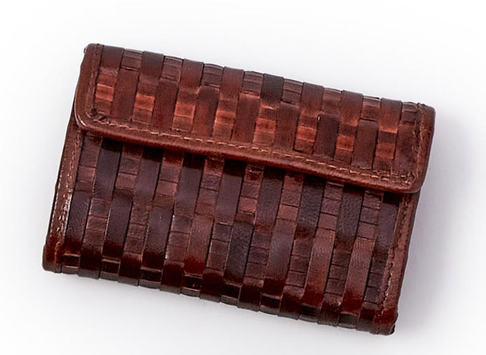 Two's Company - Woven Leather Manicure Set