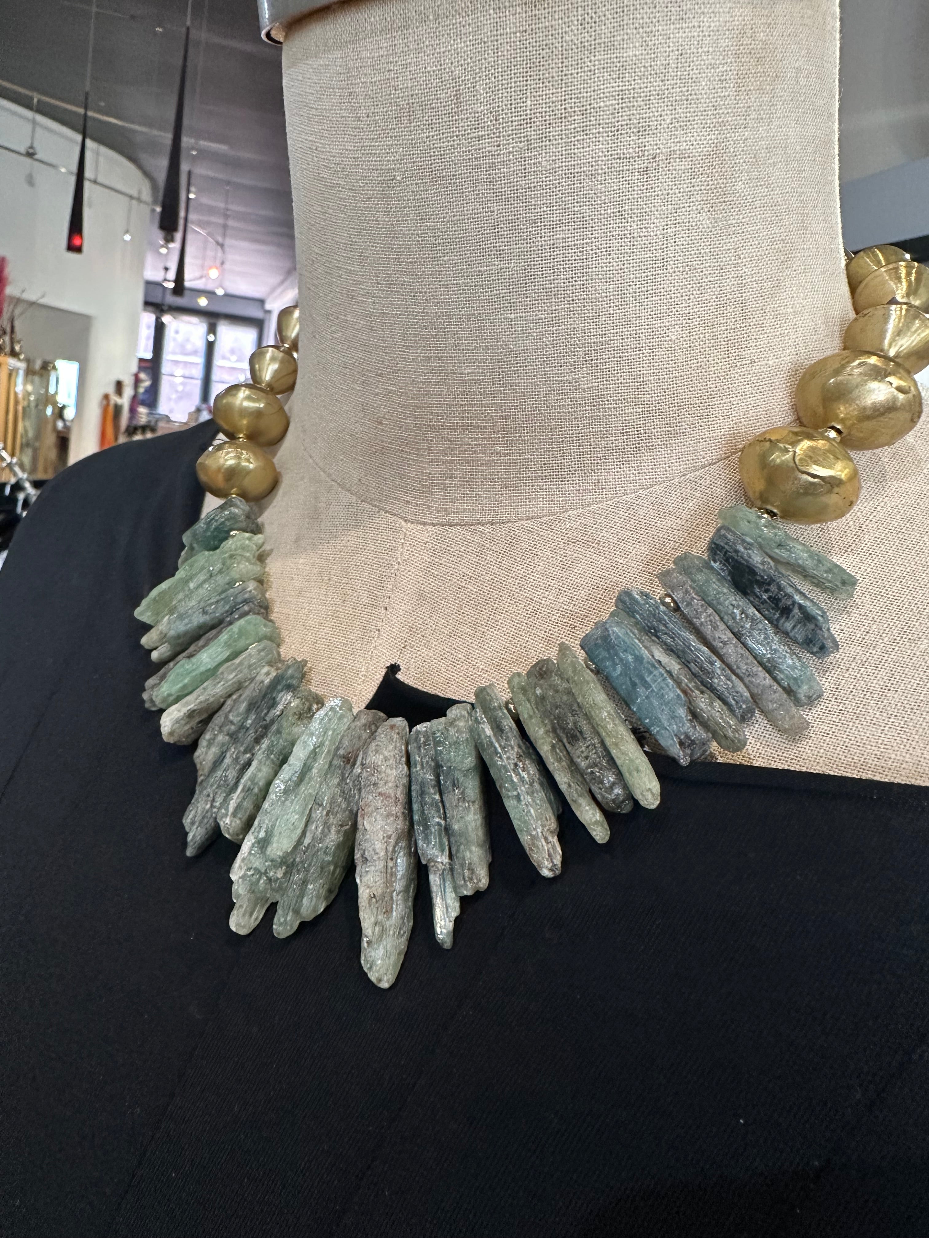 Mya Lambrecht - Kyanite Collar Necklace