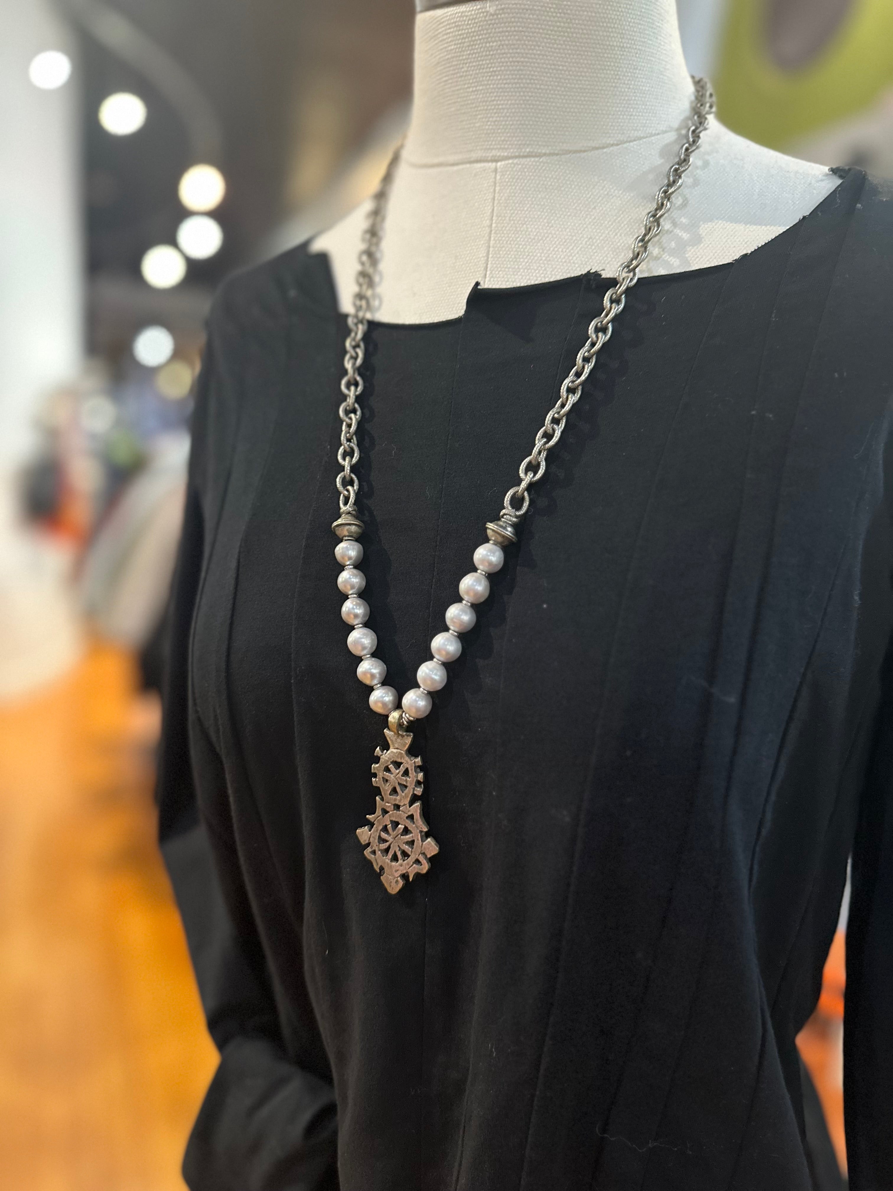 Mya Lambrecht - Ethiopian Cross Necklace