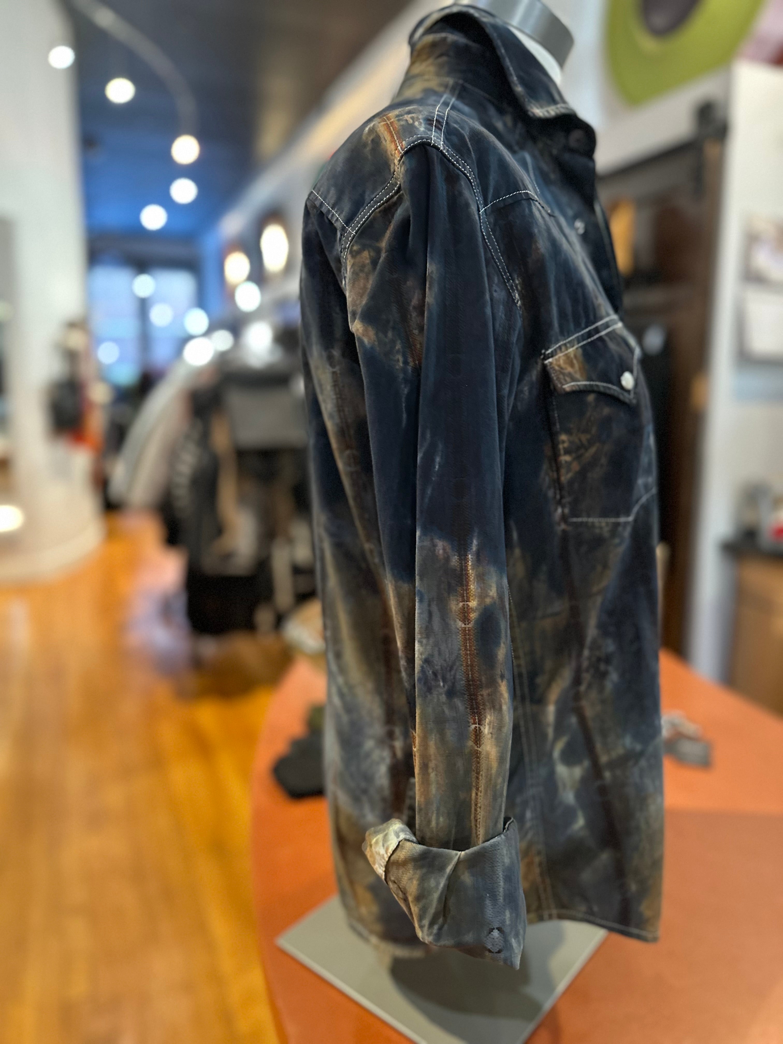 Galadriel Mattei - Black Gold Western Shirt