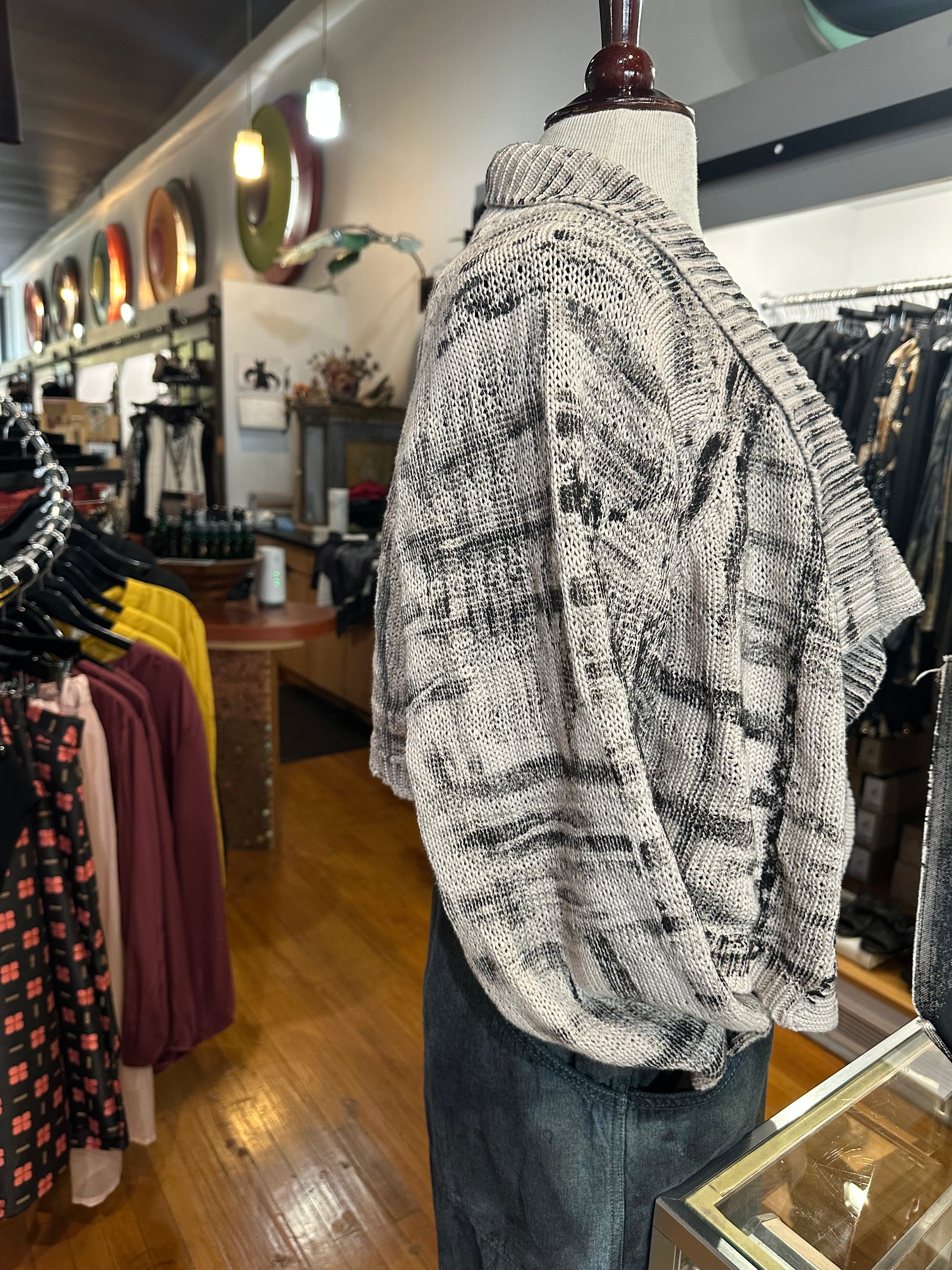 Cynthia Ashby - Salma Cardigan Etch