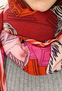 Inoui Editions - Scarf Tokyo Fuschia