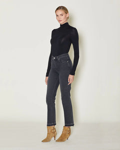 Le Jean - Bella Crop Flare Ash