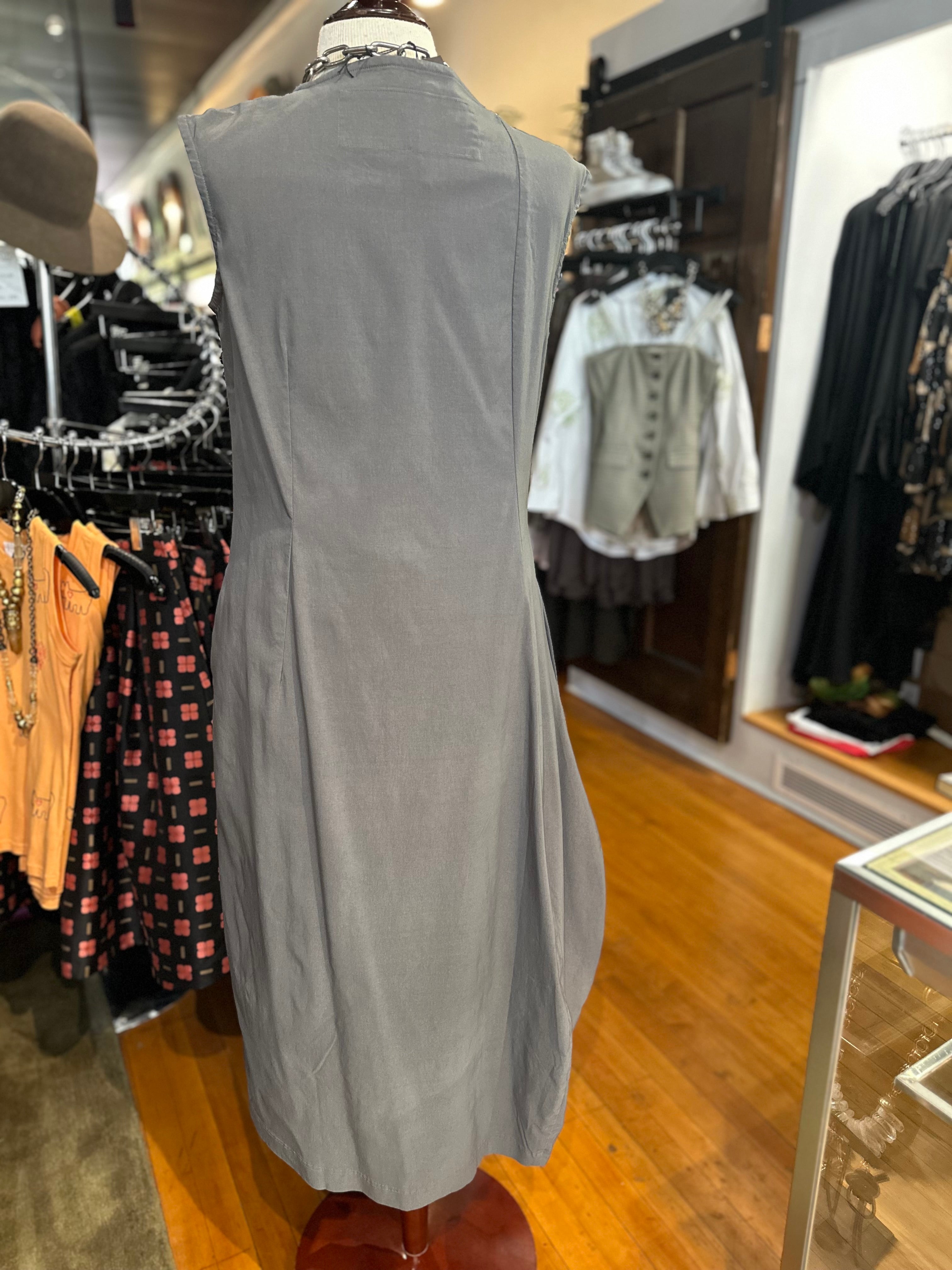 Rundholz Black Label - Dark Grey Lantern Dress