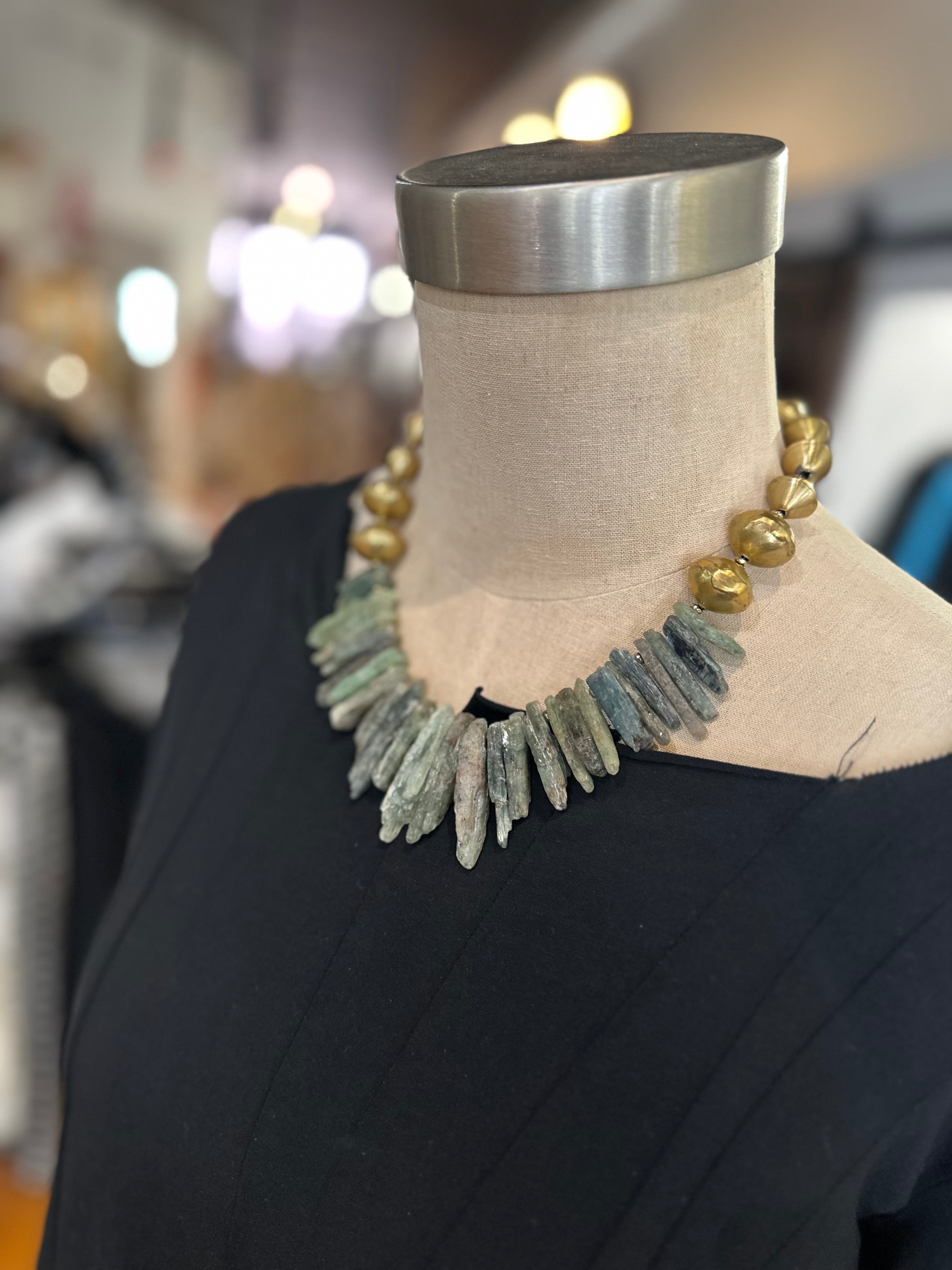 Mya Lambrecht - Kyanite Collar Necklace