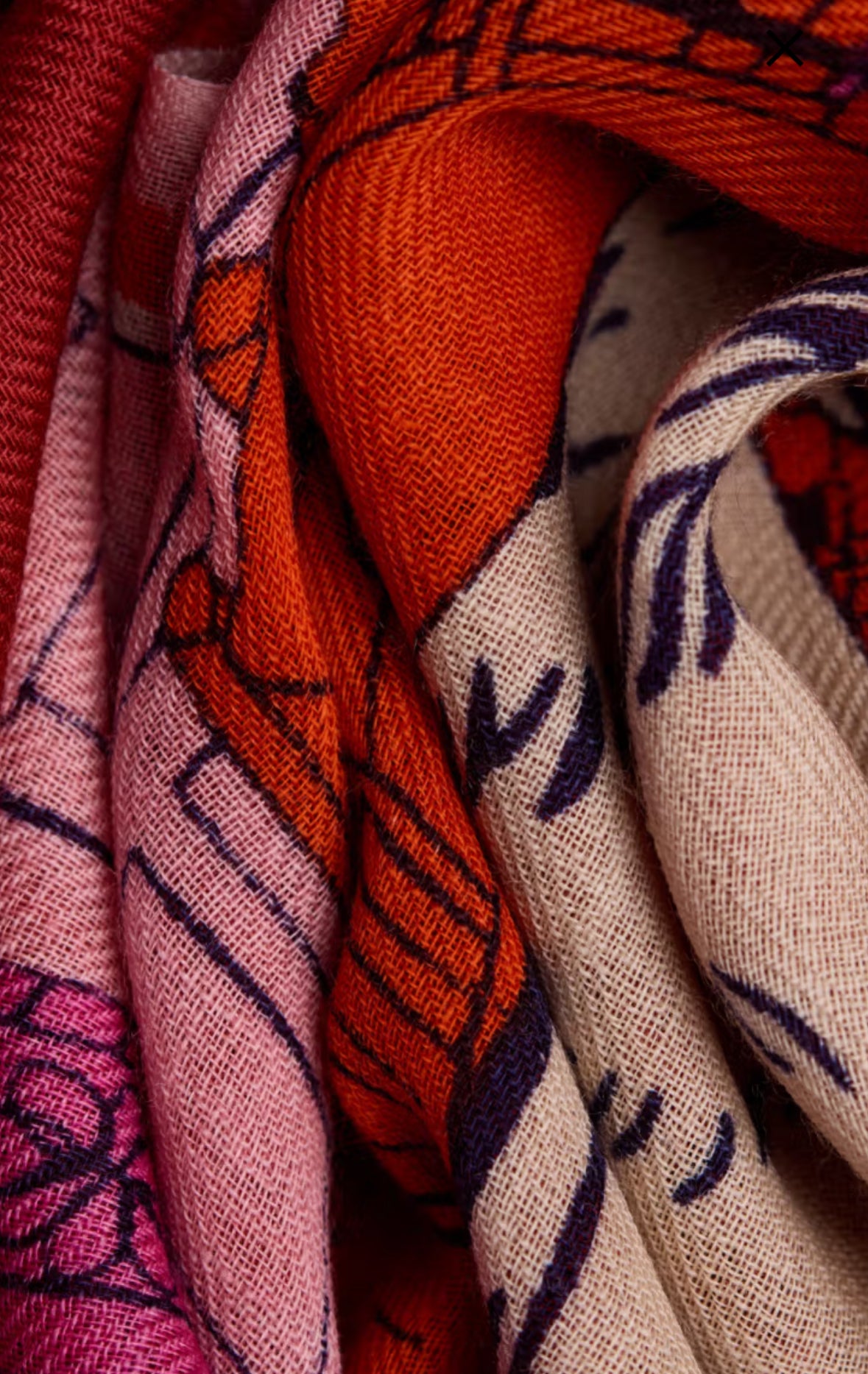 Inoui Editions - Scarf Tokyo Fuschia