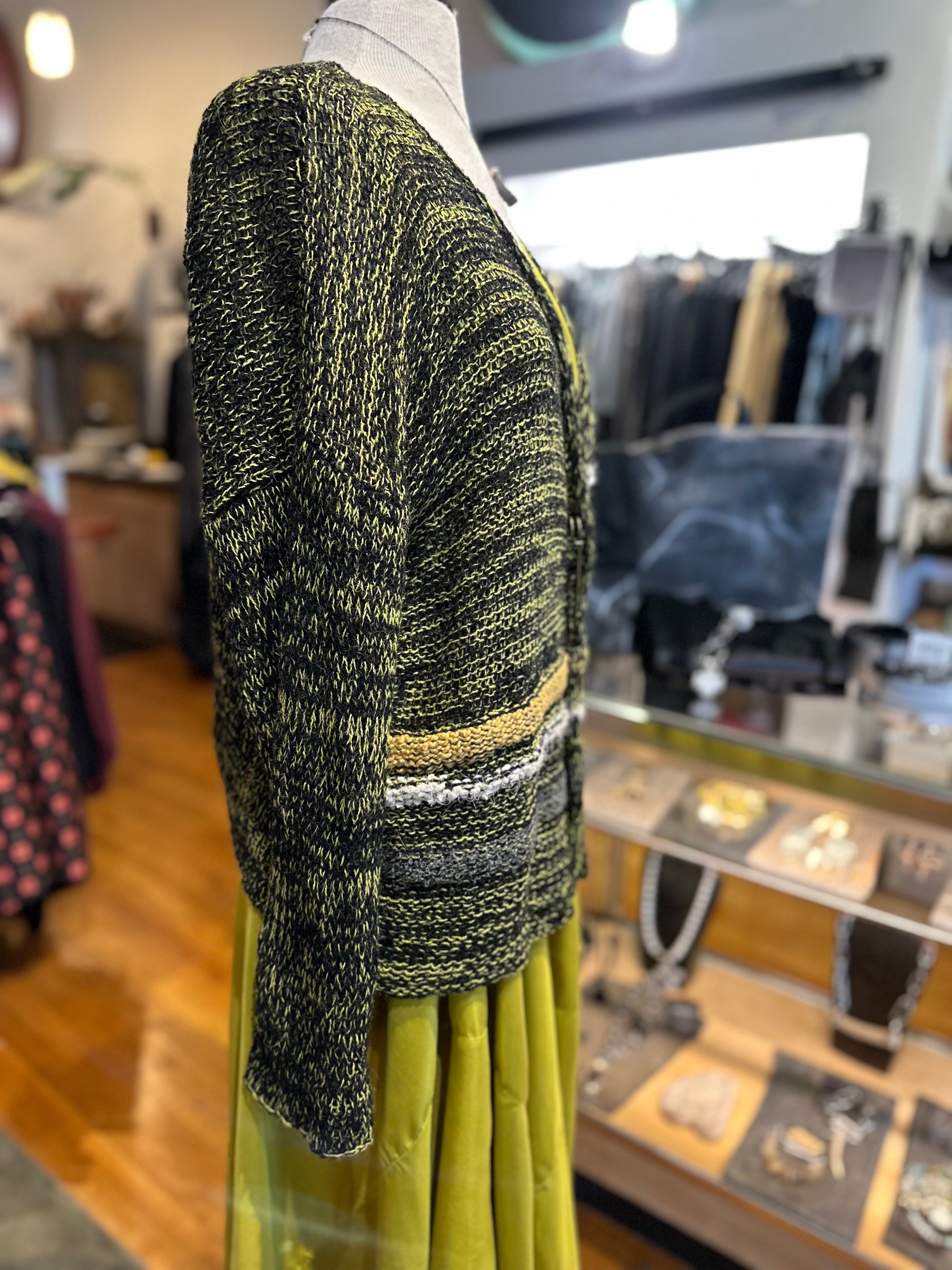 Artists and Revolutionaries - Benson Cardigan Lichen