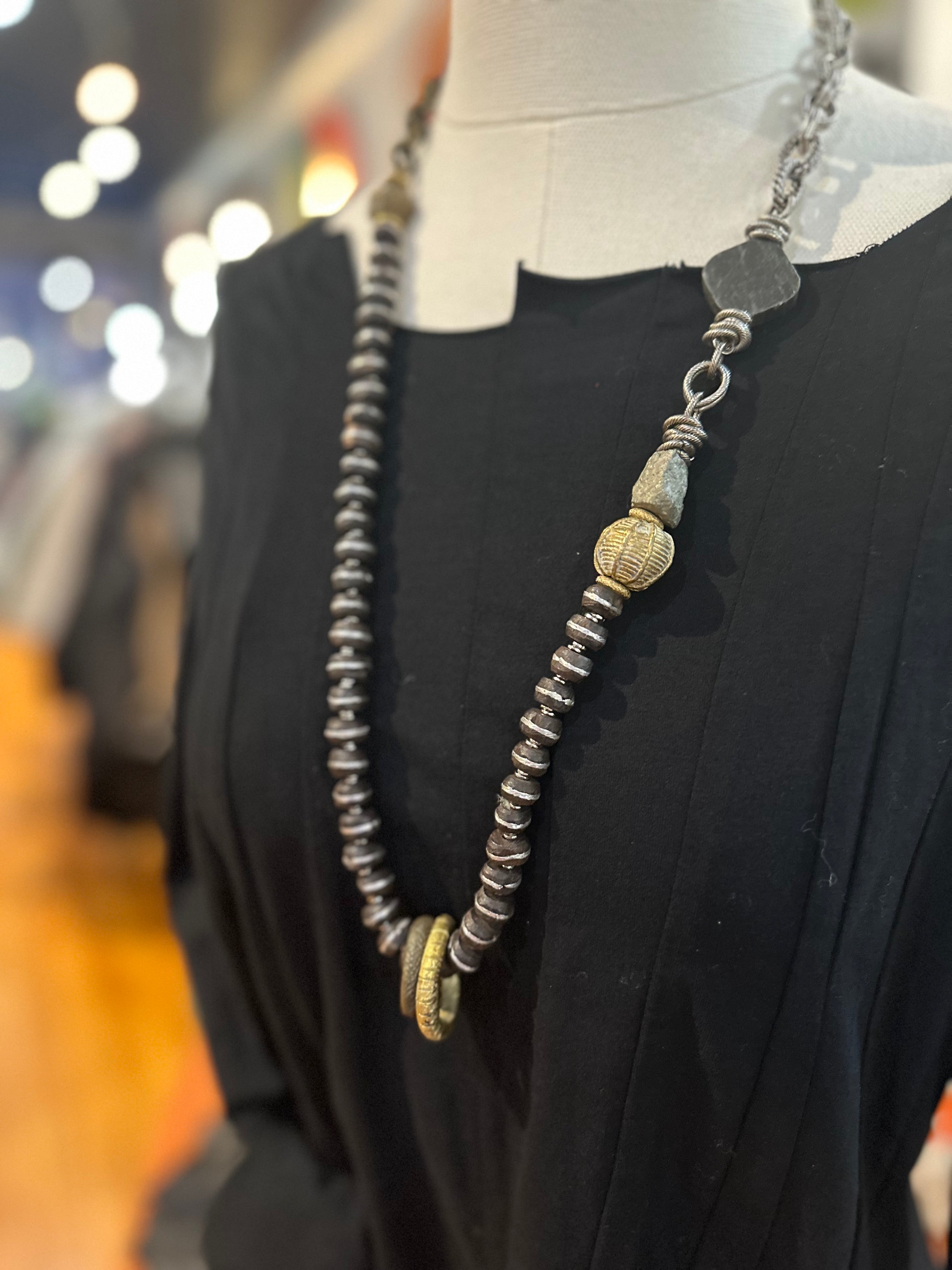 Mya Lambrecht - Money Belt Ring Necklace