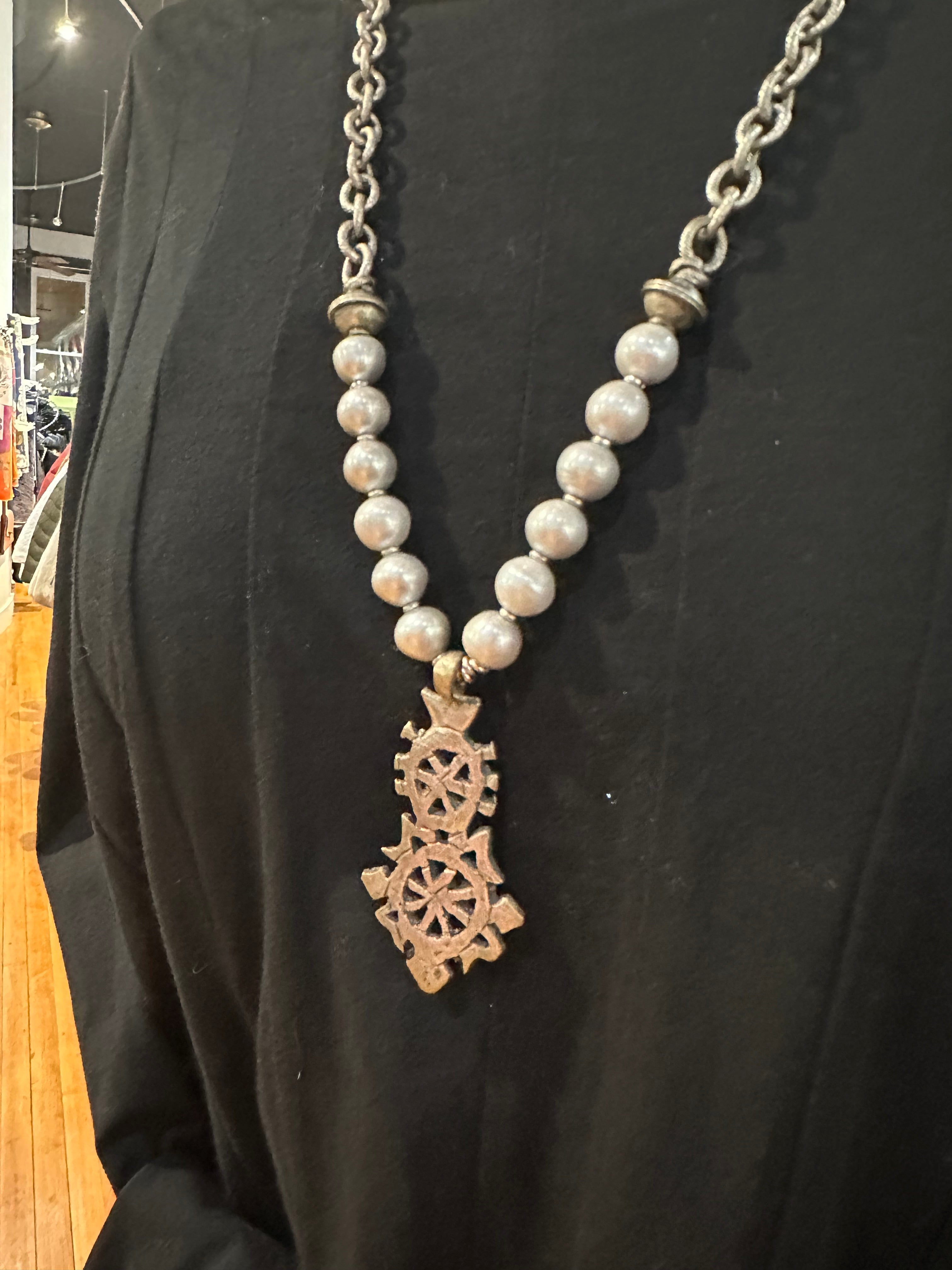 Mya Lambrecht - Ethiopian Cross Necklace