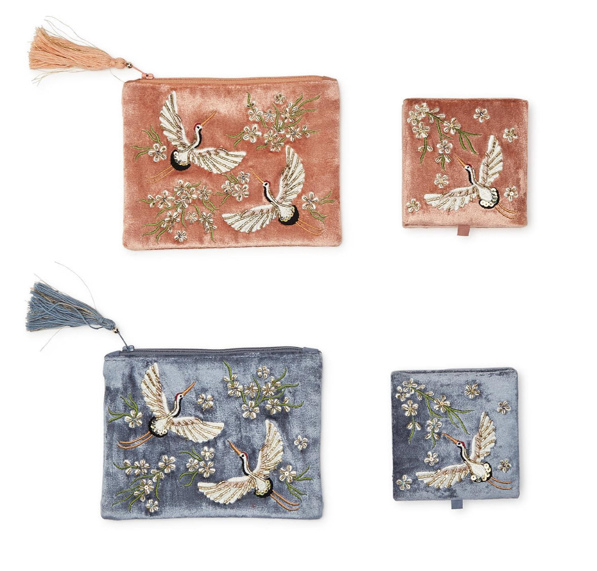 Two's Company - Heron Pouch and Box