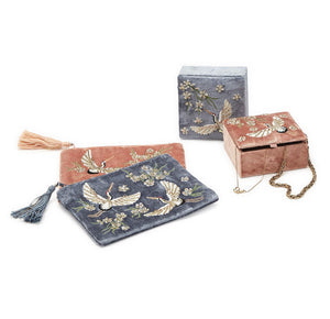 Two's Company - Heron Pouch and Box