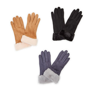Two's Company - Ultrasuede gloves