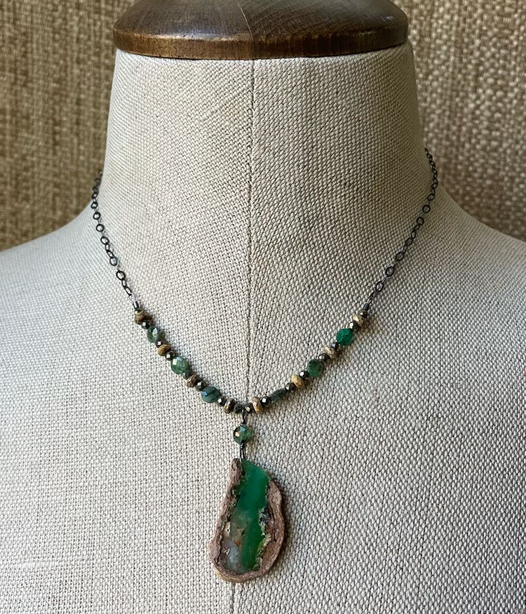 Deana Rose Jewelry - Rugged Shoreline Necklace