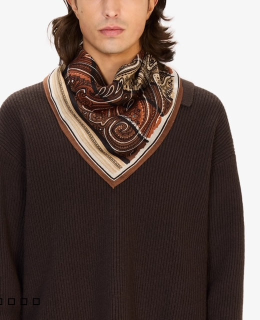 Inoui Editions - Square Paisley Scarf