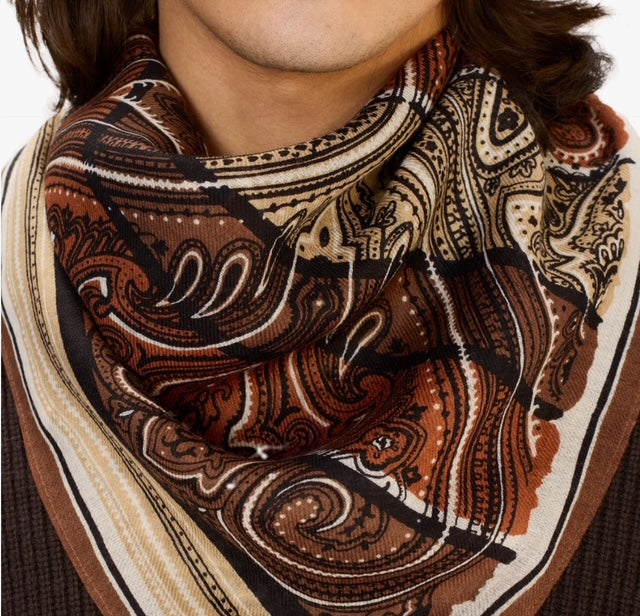 Inoui Editions - Square Paisley Scarf