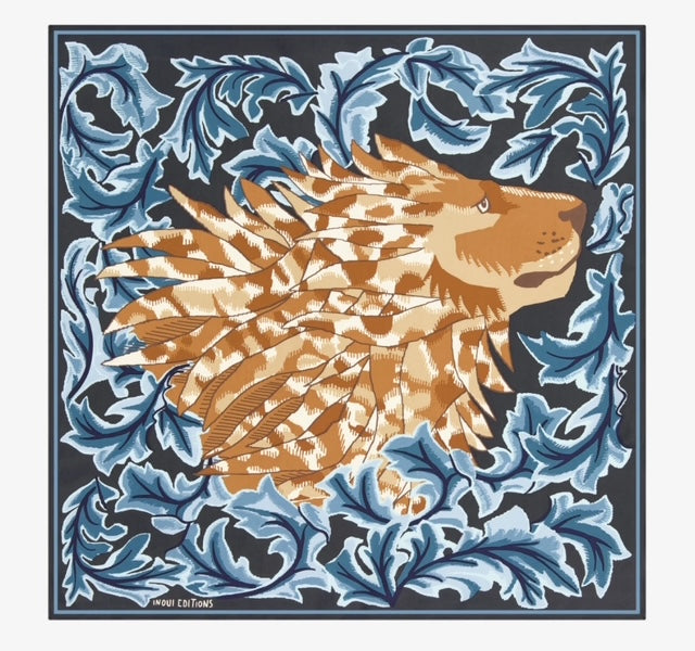 Inoui Editions - Silk Leonard Bleu
