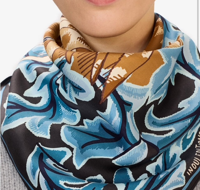 Inoui Editions - Silk Leonard Bleu